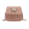 Mini Bolso Bolso de Hombro Mariposa 2024 Verano Nuevo Moderno Cadena Texchy Bolso Cruzado Billetera Fresca para Monedas