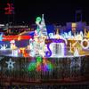 Projeto de esquema de festival de iluminação comercial externa em larga escala para festivais e festivais Fonte Fábrica Home Produção e Instalação de Show de Iluminação