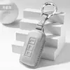 Adequado para capa de chave GAC Mitsubishi Outlander, ASX, Eclipse Cross, Lancer, capa de couro genuíno para carro de luxo com fivela para homens e mulheres