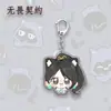 Novo Chaveiro Gato Valorant Fofo Jett e Mordred Acessórios de Jogo Ornamento de Mochila em Acrílico