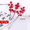 Azevinho de Ano Novo Fruta Vermelha da Sorte Sala de Estar Flores Secas Flores Artificiais Materiais Conjunto Completo de Decorações de Ano Novo Natal e Festival da Primavera