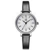 SHENGKE SHENGKE K8012 Reloj de Cuarzo Redondo Casual Simple Nuevo para Estudiantes Coreano para Mujer Correa de Agua