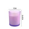 Venta al por mayor de fábrica Vela aromática Taza vela aromática Taza vela de color Portavelas de decoración romántica para el hogar