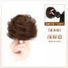 Bolas de Cabelo Cheio Cabelo Liso Círculo Pacote de Cabelo Feminino Cabelo Real Cheio Botão de Flor Antigo Artefato Fofo Pacote Bolas