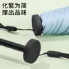 Paraguas Ultra Ligero de Seis Varillas con Sensación de Pluma, Tela de Goma Negra, Protección Solar y contra la Lluvia, Varillas de Fibra de Vidrio, Doble Uso para Sol y Lluvia, Paraguas Promocional
