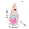 Ornamento de Mesa Boneca Sem Coração Dia das Mães por Li Chen - Decoração Boneca Ancião da Floresta de Tecido Atacado