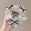 Acessório de cabelo elástico, estilo jovem, scrunchie moderno novo de 2025, headwear de tecido de malha elegante de verão para mulheres