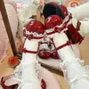 Zapatos Lolita Versátiles Lindos Originales con Lazo 2026 Verano Tacón Medio Punta Redonda Pequeña Zapatos Lolita Zapatos Jk