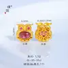 Pu Zuoqiang Cor-Preservante Dourado Areia Acessórios DIY Urso de Pelúcia Pingente de Porco Pingente Cartoon Tridimensional Colar para Mulheres