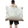 Saco de Armazenamento de Colcha Espessa de Capacidade Extra Grande, Saco para Embalagem de Mudança, Mala de Viagem, Saco para Roupas, Saco de Mão para Dormitório, Passeio de Estudante