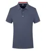 Camisa Polo de Oficina Solapa Personalizada Color Sólido Camisa Publicitaria Ropa de Trabajo Estampada Logo Verano Camisa de Negocios Cultural Camiseta