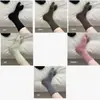 Meias de Dedos Divididos Macias com Sensação de Nuvem para Mulheres, Meias de Cano Médio com Babados, Meias de Dedos Divididos Versáteis Tendência Estilo Coreano, Meias de Cano Médio Femininas