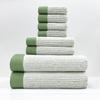 Toalla de algodón de clase A, toalla de baño cuadrada, toalla facial de algodón de ocho piezas, súper suave, absorbente, suministro transfronterizo, caliente