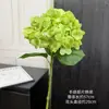Azul táctil hidratante simulación hortensia alta apariencia súper realista sala de estar nórdica mesa de comedor mueble de TV adorno de decoración