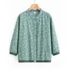 Camisas de Moda 2026 de Manga Larga para Mujeres de Mediana Edad y Mayores, Tops tipo Cárdigan para Primavera y Otoño, Camisas Holgadas de Abuela, Abrigos Delgados