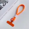Cordón para Teléfono Color Dopamina Llavero de Cámara Correa de Muñeca Anti-Pérdida Cuerda para Bolsa de Botella de Agua Cordón Corto Tejido