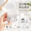 Hisopos de algodón desechables de doble punta en caja blanca y negra, doble uso para limpieza de oídos y maquillaje, hisopos de algodón sanitarios para uso doméstico, hisopos de algodón para sacar cera