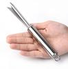 Nueva pala para piña con mango de acero inoxidable, cuchillo para piña en forma de V, extractor de ojos y semillas, pala para piña, herramientas de cocina, venta al por mayor de fábrica