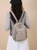 Mochila Feminina Modelo Novo 2026, Grande Capacidade, Mochila de Viagem Leve, Bolsa Transversal no Peito com Múltiplos Bolsos, Uso Duplo para o Dia a Dia
