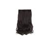 Cabello Largo Rizado, Extensiones de Cabello Largo Lacio, Estilo de Cinco Piezas de Onda Grande Una Pieza, Extensiones de Cabello Sin Costuras para Mujeres, Suave y Natural, Pelucas de Moda
