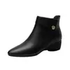 Nueva colección otoño/invierno 2026: botines para mujer con suelas antideslizantes, forro suave y forro polar para abrigar, casuales, elegantes y versátiles, perfectos como botas tipo Martin