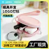 Bolsa de Almacenamiento Redonda de Silicona con Mini Cremallera, Monedero Impermeable Portátil, Resistente al Desgaste, Cartera Ligera y Compacta