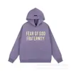 Sudadera con capucha de moda estilo Fog para mujer en Otoño Pantalones deportivos de marca de moda para hombre Traje de sudadera deportiva casual holgado para mujer