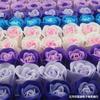 Ventas Directas de Fábrica Cabeza de Flor de Jabón de Rosa Cabeza de Flor Pequeña Flor de Jabón Día de San Valentín Caja de Regalo de Flor Individual Florería de Bodas