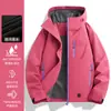 Jaqueta Feminina Hard Shell Woodpecker Nova Primavera e Outono Pequena para Exterior à Prova de Vento e Impermeável Jaqueta de Montanhismo Três em Um