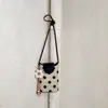 Bolso de teléfono único y versátil de lunares 2026 nuevo de moda de alta calidad simple elegante de un solo hombro cruzado para ventas transfronterizas