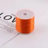 Fio Elástico Colorido Fio de Seda Plano Cristal Fio para Joias DIY Pulseira Fio com Contas Contas de Buda Fio Elástico Corda Elástica Resistente ao Desgaste