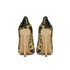 Zapatos de Moda con Tacón Alto y Punta Fina para Mujer con Estampado de Serpiente, Tacones Finos, Zapatos Elegantes de Fiesta Estilo Europeo y Americano de Diseñador Boca Baja para Primavera y Otoño 2026