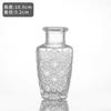Juego de Jarrones de Vidrio Transparente de Lujo Ligero con un Toque de Alta Gama para Arreglos Florales, Jarrón de Vidrio Hidropónico Decoración de Escritorio