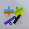 Cordão de Fixação para Capa de Celular Adesivo Colorido em T Anti-Perda Peça de Conexão para Cordão de Cartão Peça de Celular