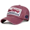 Gorra Lavada con Letra Transfronteriza para Hombre Gorra de Camionero Retro Europea y Americana Protector Solar Exterior Copete Profundo Sombrero Pequeño que Muestra la Cara para Mujer