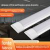 Engenharia Atacado T8 Led Luz à Prova de Poeira para Oficinas Limpas, Armazéns de Purificação, Alumínio Ultrafino de Alto Brilho 1.2m Luz à Prova de Três