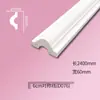 Decoración de Talla de Flor de Esquina de PU, Talla de Pared de Fondo de Yeso de Imitación, Combinación de Adorno de Flor de Esquina de PU, Moldura de PU Decorativa para Pared