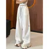 Pantalones Anchos Finos de Trabajo para Mujer en Primavera y Verano Tallas Grandes Gorditas mm Sueltos Aspecto Adelgazante de Secado Rápido Pantalones Casuales Pantalones Rectos Deportivos