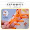 Hebilla sujetadora de cordones elásticos semicirculares sin nudo para zapatos infantiles, artefacto para cordones, cordón perezoso para zapatillas con cuerda