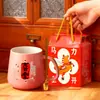 Taza Nueva Regalo Taza de Agua Creativa Cerámica Año Animal Souvenir Festivo Taza Taza de Regalo de Año Nuevo