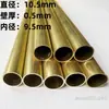 Diámetro 1 2 3 4 40 50 mm tubo redondo pequeño de latón capilar hueco de pared delgada h62/h65 tubo de latón protección ambiental