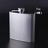 Petaca rusa pequeña de acero inoxidable 304 de aproximadamente media libra 0.5 kg, engrosada, portátil, para exteriores, para licor, botella mini