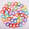 Série de Cores Dopamina Lâmpada em Forma de Plástico Fivela Boneca Pingente Chaveiro Joias DIY Acessórios