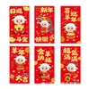 Año de la Oveja Venta al por Mayor Sobres Rojos Zodiaco Dibujos Animados Bolsas de Sobres Rojos de Año Nuevo Sobres Creativos Lai See Sobres Rojos de Año Nuevo para Niños Estampar Logo