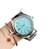Reloj Popular de Verano Personalizado de Color para Pareja para Hombres y Mujeres, Ventana de Calendario, Reloj Casual Simple de Cuarzo con Correa de Acero