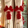 Accesorios de decoración para la habitación de bodas, cortinas de boda, pajaritas, guirnaldas, decoraciones para la sala de estar de la boda del novio y la novia, decoraciones de ambiente, adornos colgantes