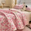 2026 Novo Modelo Capoc Estampado Capa de Cama Peça Única Capa de Cama Conjunto de Três Peças