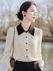 2025 Super Fuente Termal Estilo Coreano Ropa Super Hermosa Única Hermosa Top Elegante Blanco Cardigan de Punto Interior Mujer