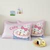 Funda de Almohada Infantil de Verano de Seda de Hielo 50x 30 Jardín de Niños Dibujos Animados Estudiante Funda de Almohada Adulto Funda de Almohada Individual 60x40