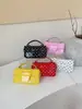 Bolsa de Ombro Grande Capacidade em Couro Macio para Mulheres 2026 Novo Modelo Bolsa Transversal de Fivela Quadrada de Alta Qualidade Estilo Celebridade da Internet Bolsa Quadrada Pequena